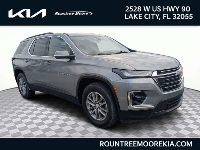 Sterling Gray Metallic 2023 Chevrolet Traverse SUV / Crossover Front-Wheel Drive 9-Speed Automatic