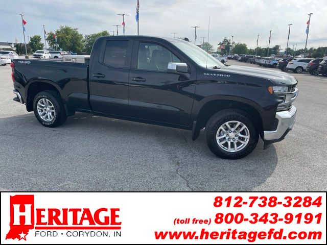 Black 2020 Chevrolet Silverado 1500 Pickup Truck Four-Wheel Drive 8-Speed Automatic