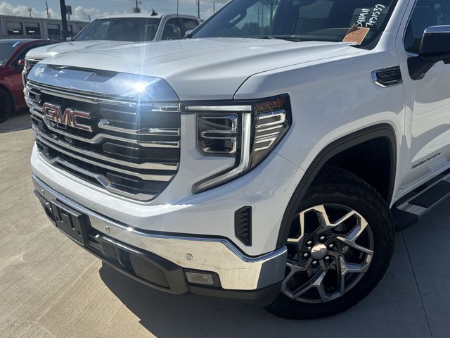 2023 GMC Sierra 1500 SLT White at Classic Chevrolet Galveston