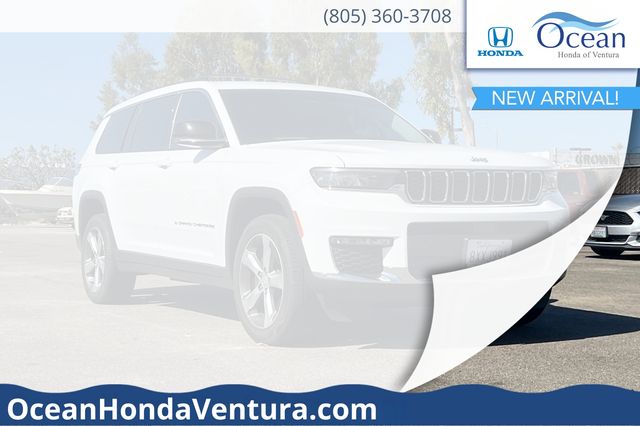 Bright White Clearcoat 2021 Jeep Grand Cherokee L SUV / Crossover Four-Wheel Drive 8-Speed Automatic