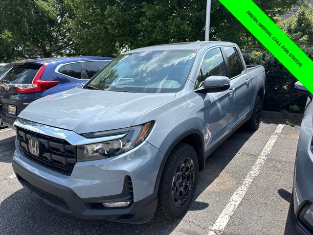 Sonic Gray Pearl 2025 Honda Ridgeline Pickup Truck All-Wheel Drive 9-Speed Automatic