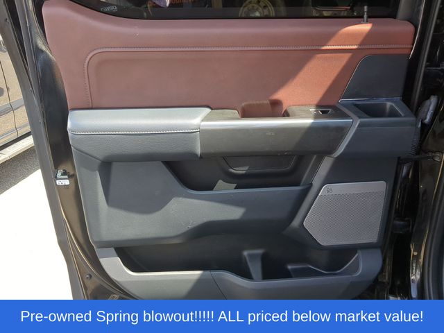 Used 2022 Agate Black Metallic Ford Lariat image 34