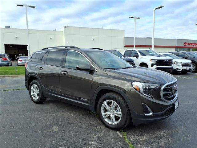 Smokey Quartz Metallic 2019 GMC Terrain SLE SUV / Crossover Front-Wheel Drive 9-Speed Automatic
