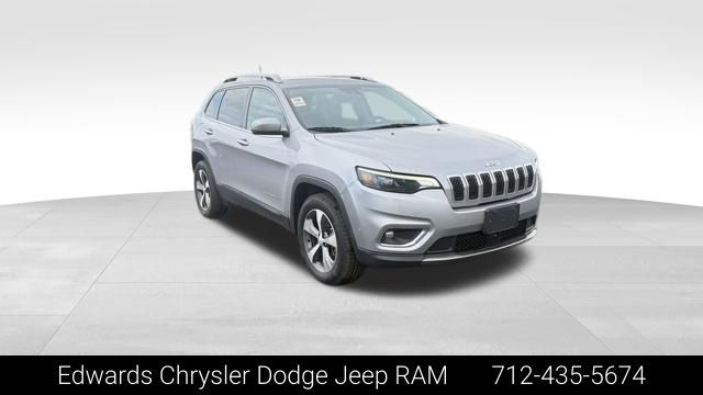 Billet Silver Metallic Clearcoat 2021 Jeep Cherokee Limited 4WD SUV / Crossover Four-Wheel Drive 9-Speed Automatic