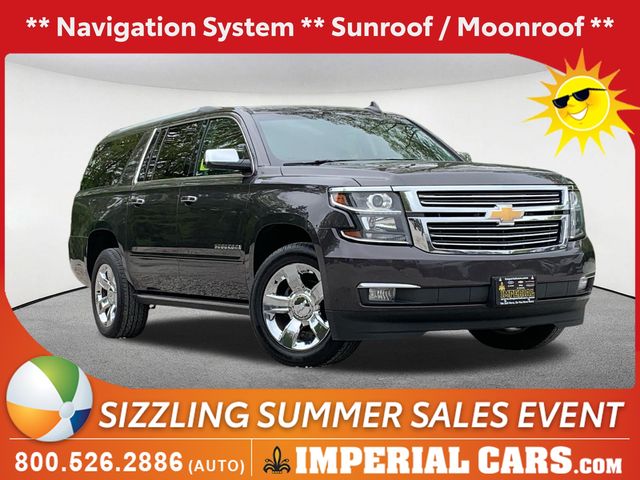 Gray (Tungsten Metallic) 2018 Chevrolet Suburban SUV / Crossover Four-Wheel Drive 6-Speed Automatic Overdrive