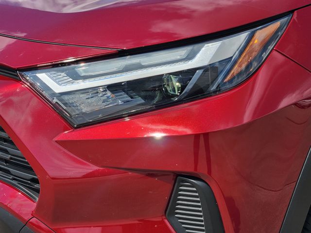 2025 Toyota RAV4 Hybrid LE Red at Classic Elite Chevrolet Sugar Land