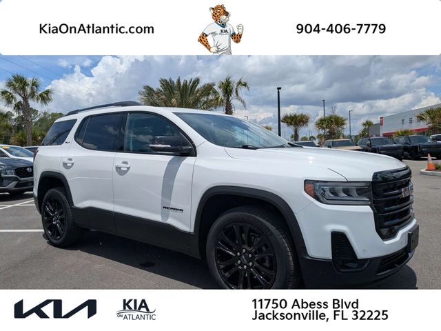 Summit White 2023 GMC Acadia SUV / Crossover Four-Wheel Drive 9-Speed Automatic