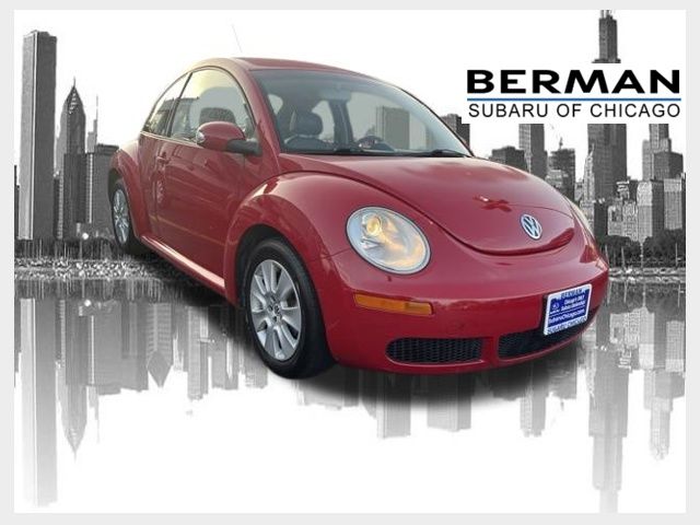 Red 2008 Volkswagen Beetle Hatchback Front-Wheel Drive 6-Speed Automatic