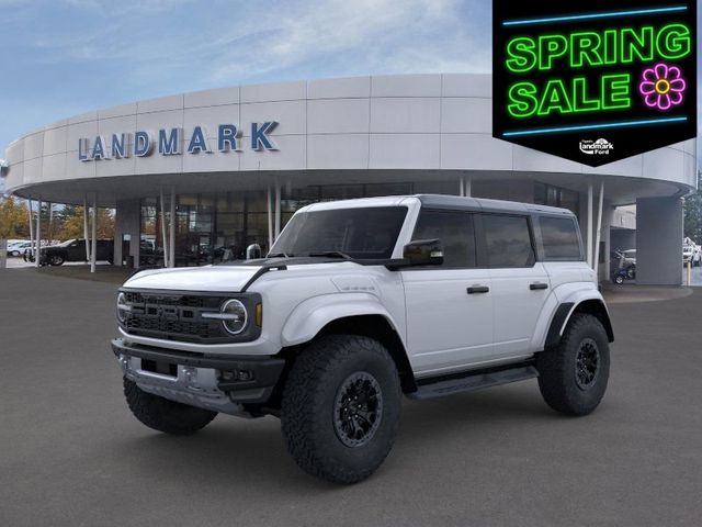Oxford White 2025 Ford Bronco Raptor 4WD SUV / Crossover Four-Wheel Drive Automatic