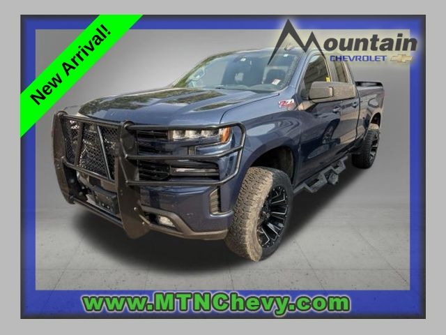 Northsky Blue Metallic 2019 Chevrolet Silverado 1500 Pickup Truck Four-Wheel Drive 8-Speed Automatic