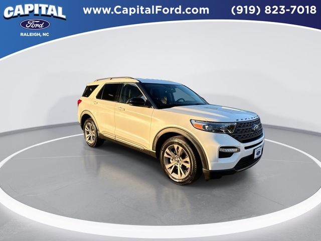 Certified 2024 Ford Explorer XLT with VIN 1FMSK8DH1RGA50682 for sale in Raleigh, NC