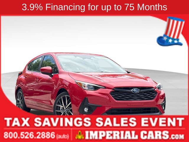 Pure Red 2026 Subaru Impreza Wagon All-Wheel Drive Continuously Variable Transmission