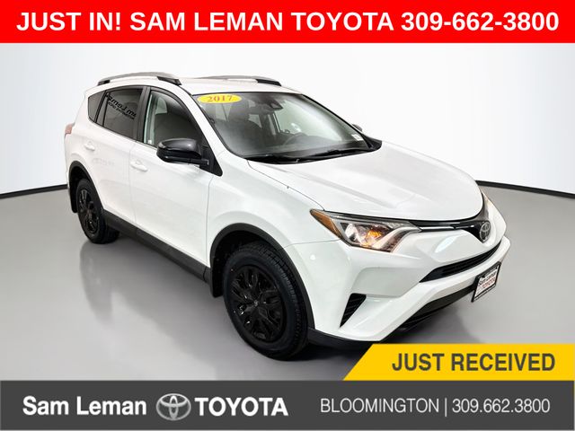 Super White 2017 Toyota RAV4 SUV / Crossover All-Wheel Drive 6-Speed Automatic