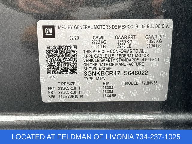 Used 2020 Chevrolet Blazer For Sale in Livonia, MI