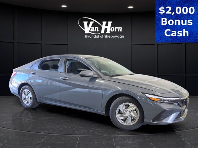 Ecotronic Gray 2026 Hyundai Elantra Sedan Front-Wheel Drive Continuously Variable Transmission