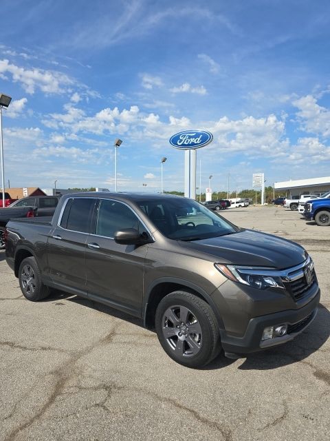 Pacific Pewter Metallic 2020 Honda Ridgeline Pickup Truck All-Wheel Drive 9-Speed Automatic