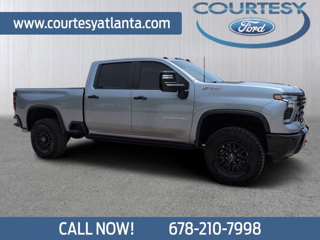 Sterling Gray Metallic 2025 Chevrolet Silverado 2500HD ZR2 Crew Cab 4WD Pickup Truck Four-Wheel Drive Automatic