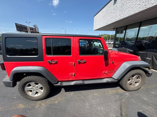 2013 Rock Lobster Clearcoat Jeep Wrangler Unlimited Sport 4X4 SUV