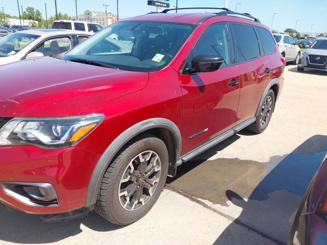 Red (Scarlet) 2020 Nissan Pathfinder SUV / Crossover Front-Wheel Drive Continuously Variable Transmission