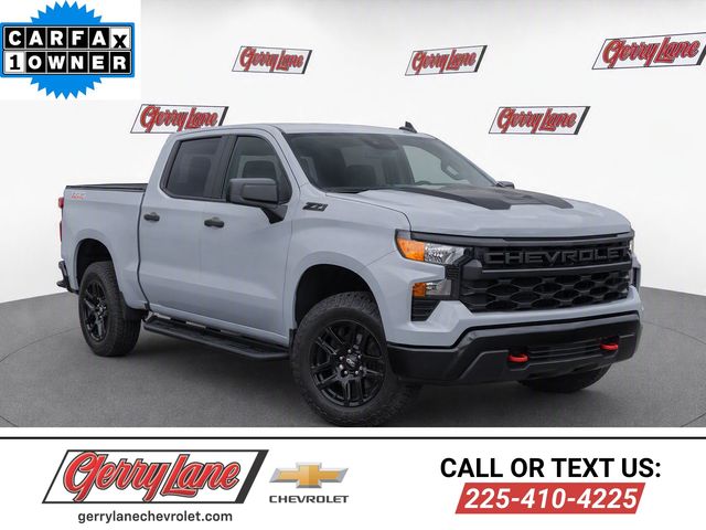 Sterling Gray Metallic 2023 Chevrolet Silverado 1500 Pickup Truck Four-Wheel Drive 8-Speed Automatic