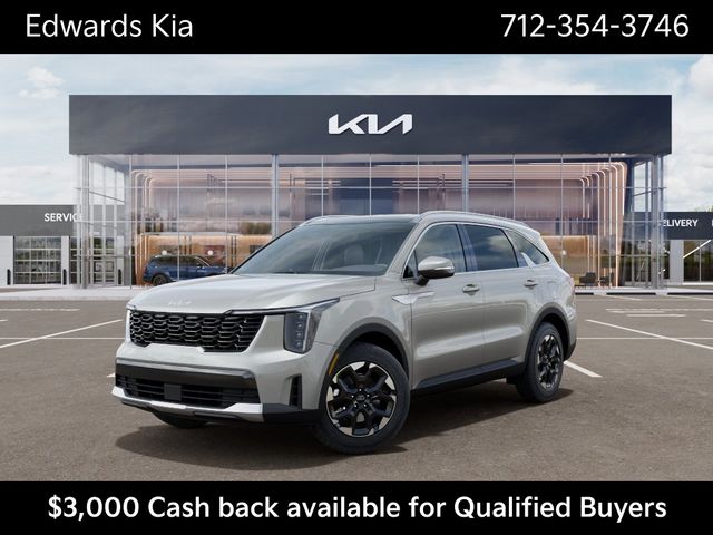 White (Ivory Silver) 2026 Kia Sorento SUV / Crossover Front-Wheel Drive 8-Speed Automatic