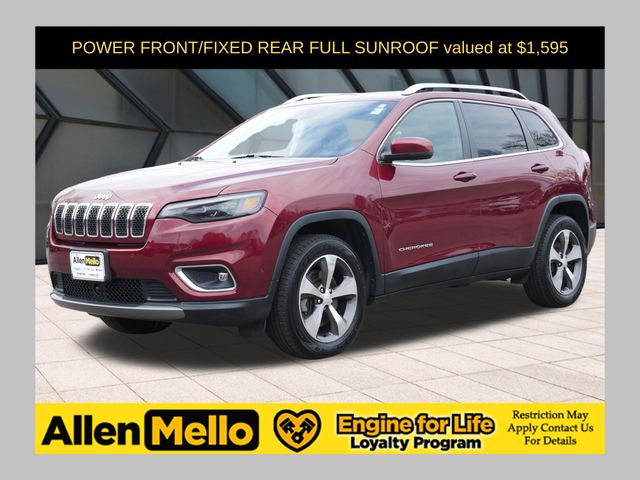 Velvet Red Pearlcoat 2020 Jeep Cherokee Limited 4WD SUV / Crossover Four-Wheel Drive 9-Speed Automatic