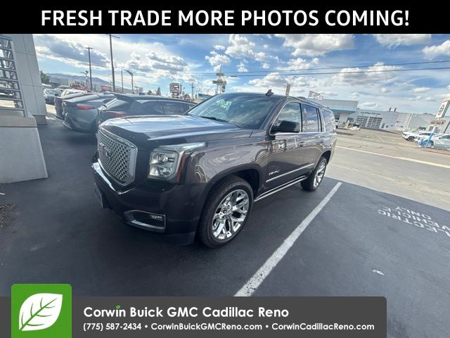 Gray (Iridium Metallic) 2017 GMC Yukon SUV / Crossover Four-Wheel Drive 8-Speed Automatic Overdrive