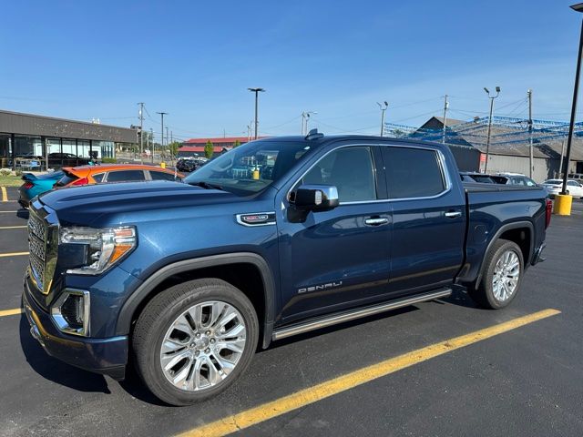 Pacific Blue Metallic 2020 GMC Sierra 1500 Pickup Truck Four-Wheel Drive Automatic