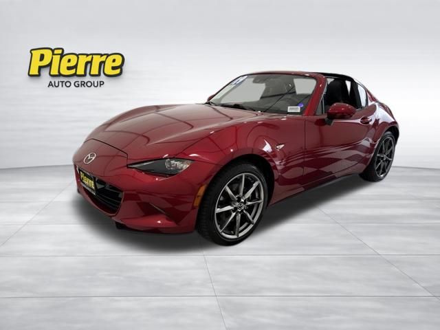 Red Crystal 2019 Mazda MX-5 Miata RF Grand Touring RWD Convertible Rear-Wheel Drive 6-Speed Automatic