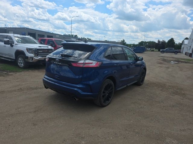 2021 Blue Metallic Ford Edge ST Line AWD SUV