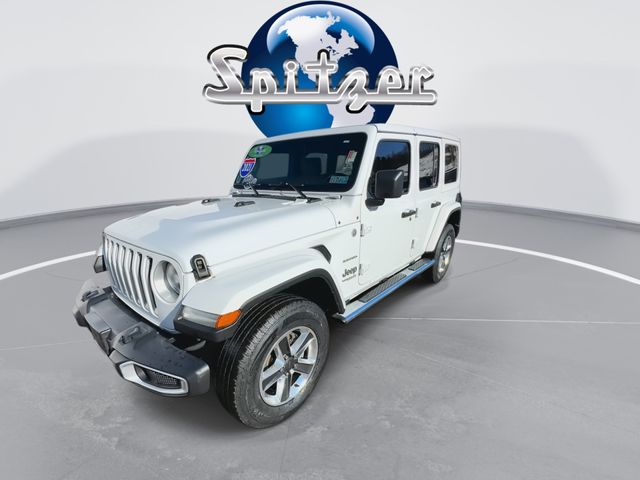 2021 Jeep Wrangler Unlimited Sahara White at Auto Express Mitsubishi