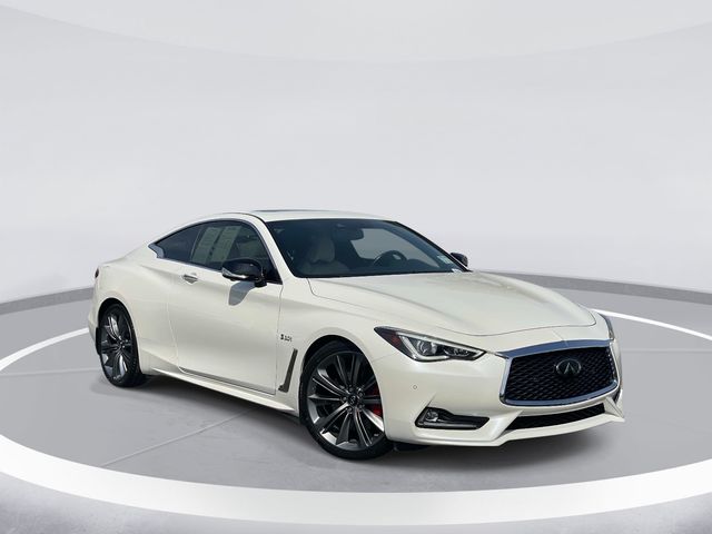 Majestic White 2020 INFINITI Q60 Red Sport 400 Coupe RWD Coupe Rear-Wheel Drive 7-Speed Automatic