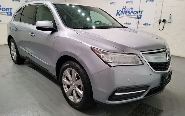 Lunar Silver Metallic 2016 Acura MDX SH-AWD with Advance Package SUV / Crossover All-Wheel Drive 9-Speed Automatic