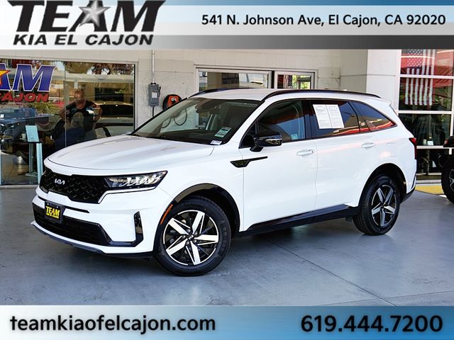 Glacial White Pearl 2021 Kia Sorento S FWD SUV / Crossover Front-Wheel Drive 8-Speed Automatic
