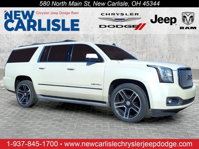 White Diamond Clearcoat 2015 GMC Yukon XL SUV / Crossover Four-Wheel Drive 6-Speed Automatic Overdrive