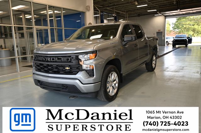 Sterling Gray Metallic 2026 Chevrolet Silverado 1500 Pickup Truck Four-Wheel Drive 8-Speed Automatic