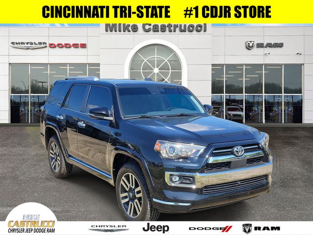 Midnight Black Metallic 2022 Toyota 4Runner Limited 4WD SUV / Crossover All-Wheel Drive 5-Speed Automatic