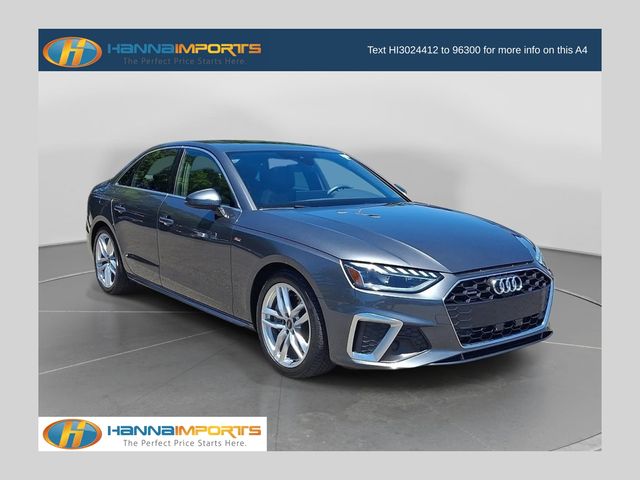 Daytona Gray Pearl 2023 Audi A4 Sedan All-Wheel Drive 7-Speed Automatic