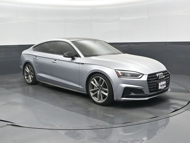 Silver Metallic 2019 Audi A5 Sportback quattro Prestige 45 TFSI Sedan All-Wheel Drive 7-Speed Automatic