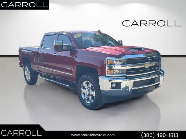 Cajun Red Tintcoat 2018 Chevrolet Silverado 2500HD Pickup Truck Four-Wheel Drive 6-Speed Automatic