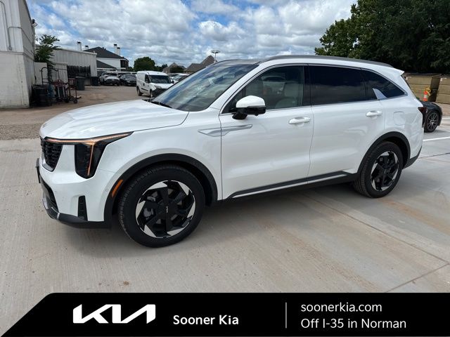 Snow White Pearl 2025 Kia Sorento Hybrid SX Prestige AWD SUV / Crossover All-Wheel Drive 6-Speed Automatic