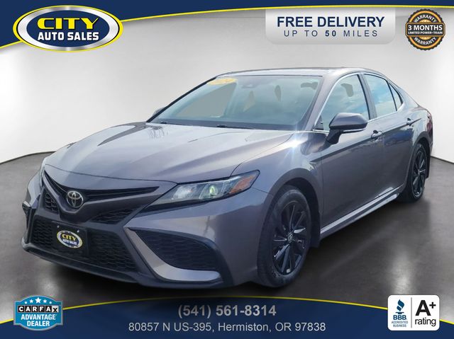Predawn Gray Mica 2024 Toyota Camry SE FWD Sedan Front-Wheel Drive 8-Speed Automatic