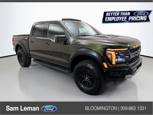 Shelter Green 2026 Ford F-150 Raptor SuperCrew 4WD Pickup Truck Four-Wheel Drive Automatic