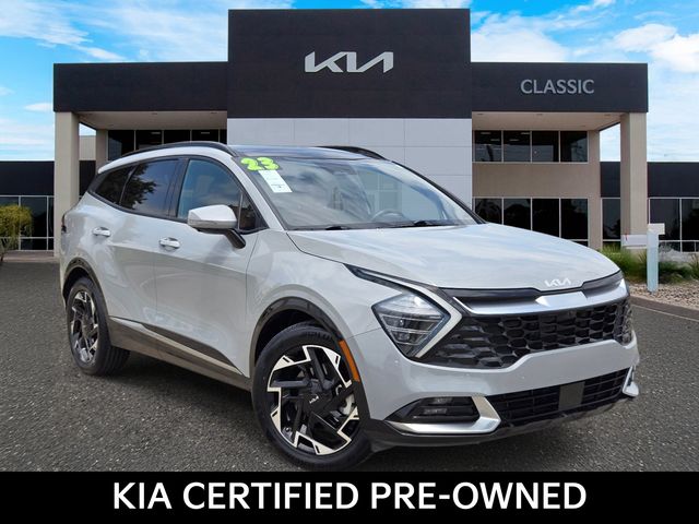 Wolf Gray 2023 Kia Sportage SUV / Crossover Front-Wheel Drive 8-Speed Automatic