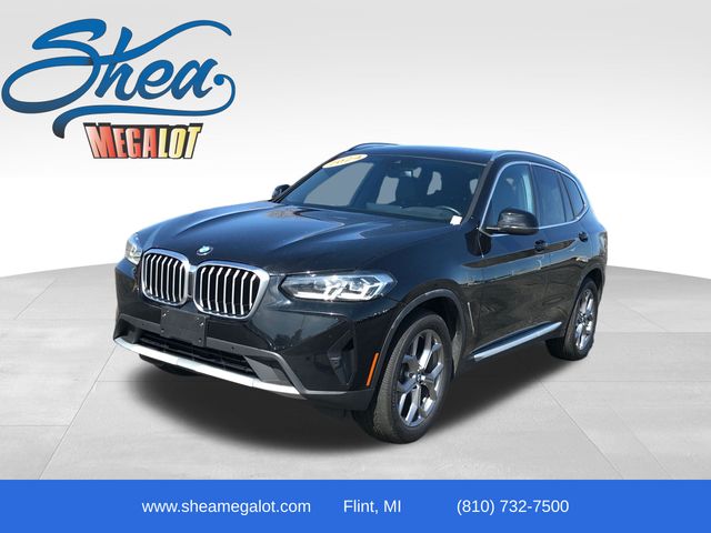 Jet Black 2024 BMW X3 SUV / Crossover All-Wheel Drive 8-Speed Automatic