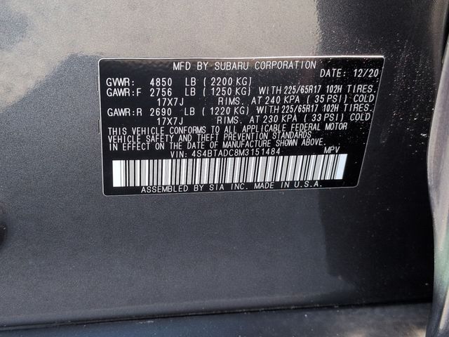 Used 2021 Gray Subaru Premium image 38