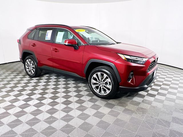Red (Ruby Flare Pearl) 2023 Toyota RAV4 XLE Premium FWD SUV / Crossover Front-Wheel Drive 8-Speed Automatic
