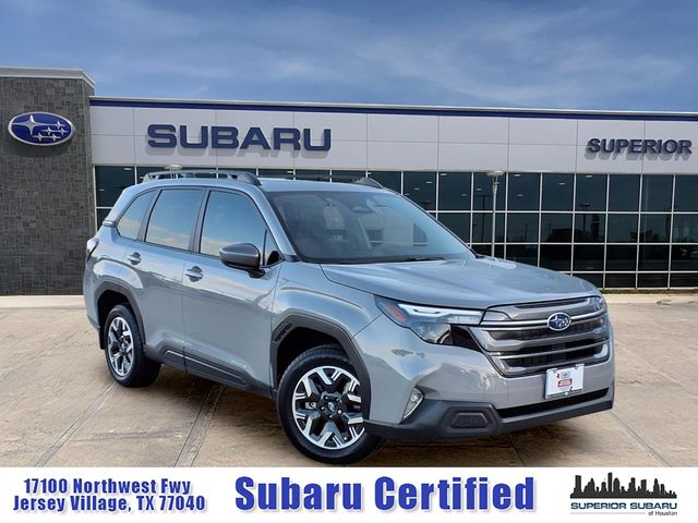 River Rock Pearl 2025 Subaru Forester SUV / Crossover All-Wheel Drive Continuously Variable Transmission