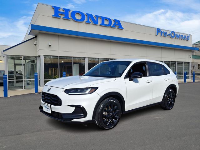 White 2024 Honda HR-V Sport AWD SUV / Crossover All-Wheel Drive Continuously Variable Transmission