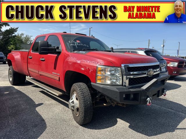 Victory Red 2011 Chevrolet Silverado 3500HD Pickup Truck Four-Wheel Drive 6-Speed Automatic